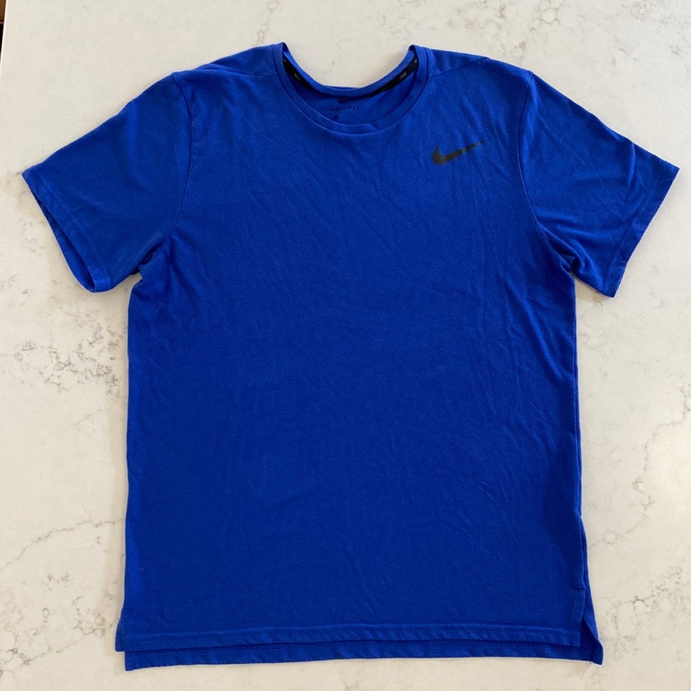 Nike Mens Large Textured Breathe Vent T-shirt
